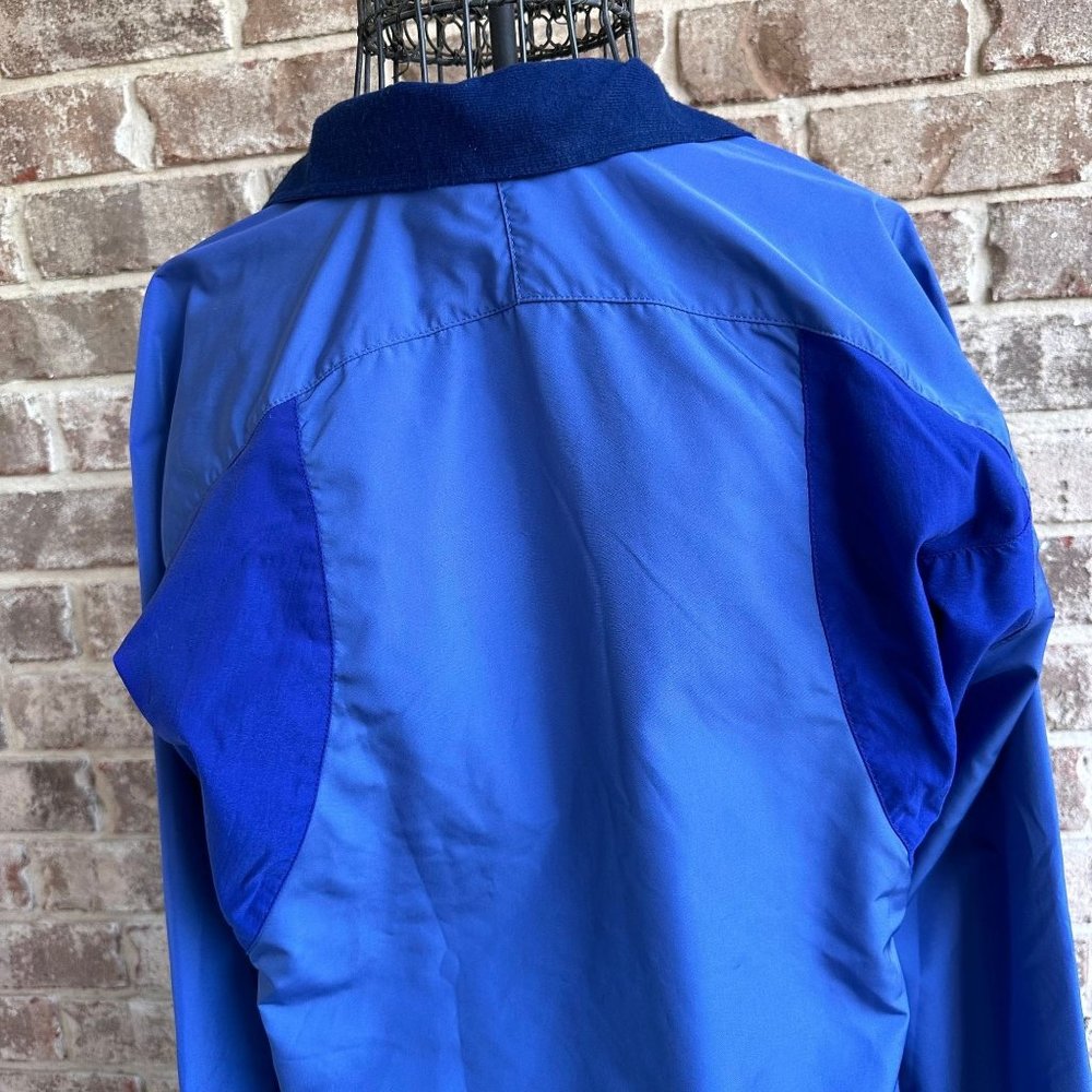 Patagonia Windbreaker Rain Jacket Unisex Small Blue Stetch Panels Zippe… - Picture 9 of 12